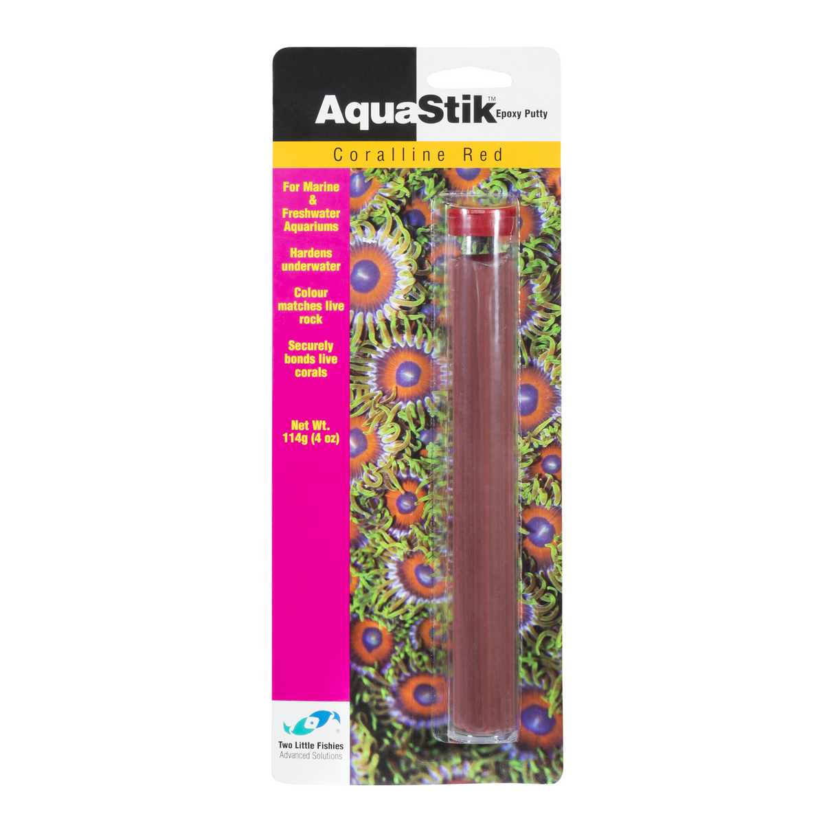 Two Little Fishies AquaStik 4oz. Coralline Red
